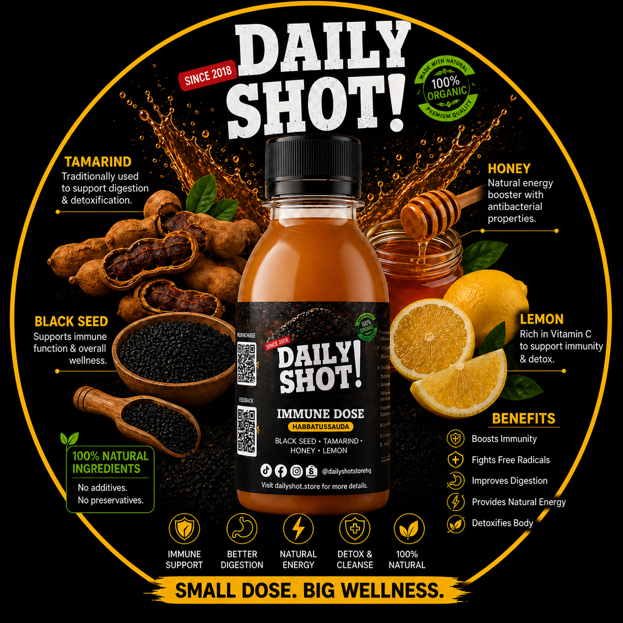 Immune Dose ingredients